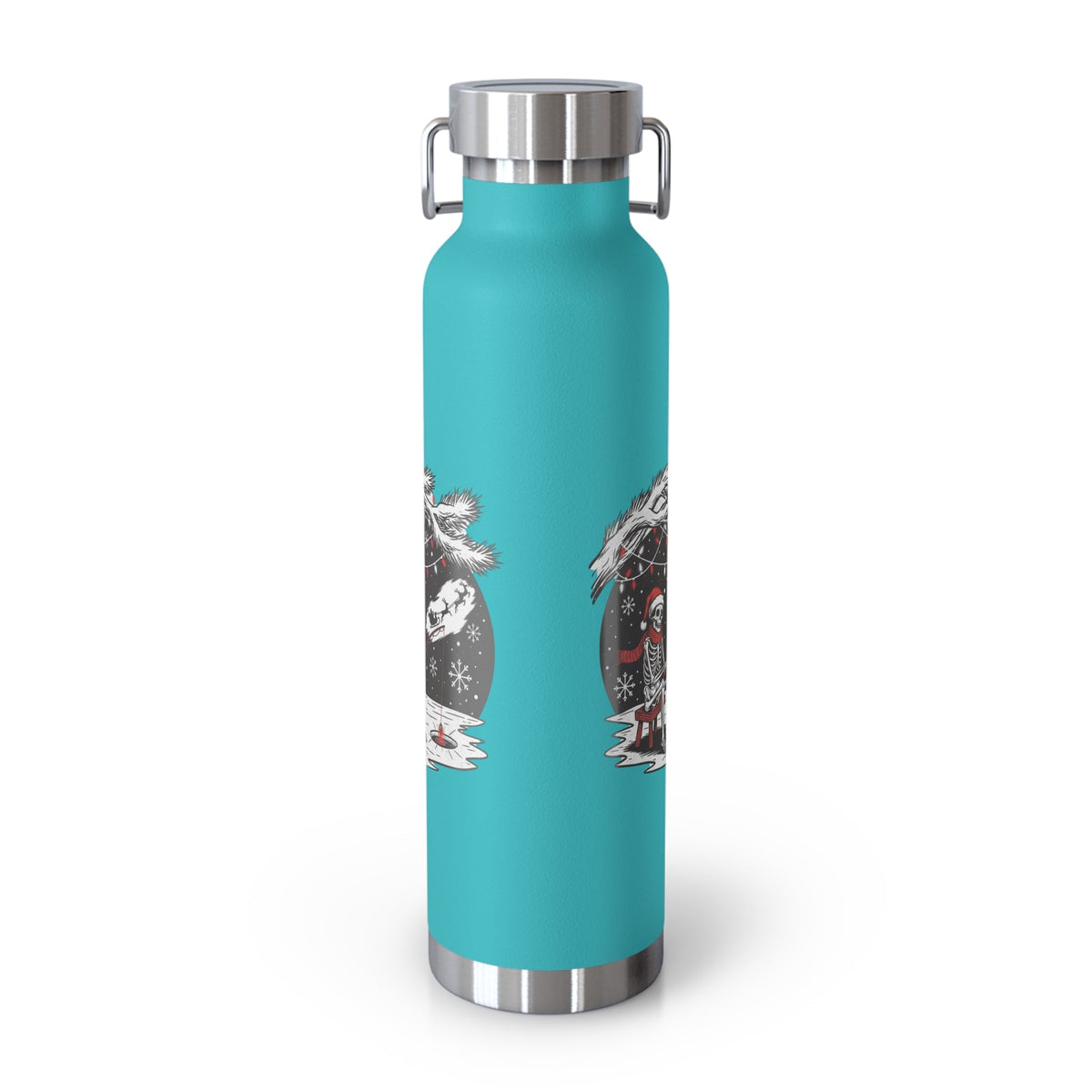 Merry Fishing Christmas Insulated Flask – Festive Fishing Bottle - SJM Print Store