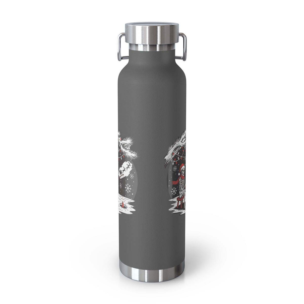 Merry Fishing Christmas Insulated Flask – Festive Fishing Bottle - SJM Print Store