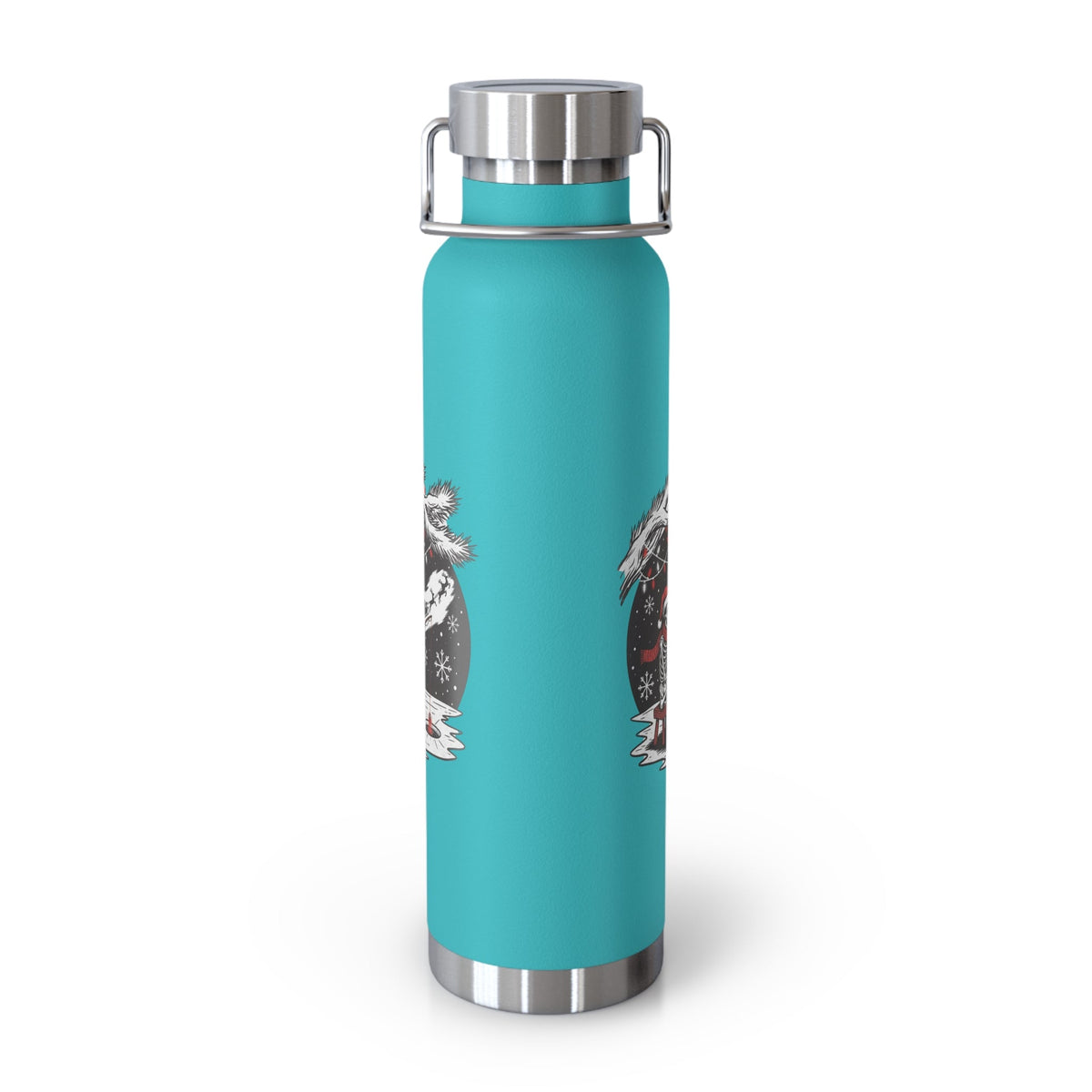 Merry Fishing Christmas Insulated Flask – Festive Fishing Bottle - SJM Print Store