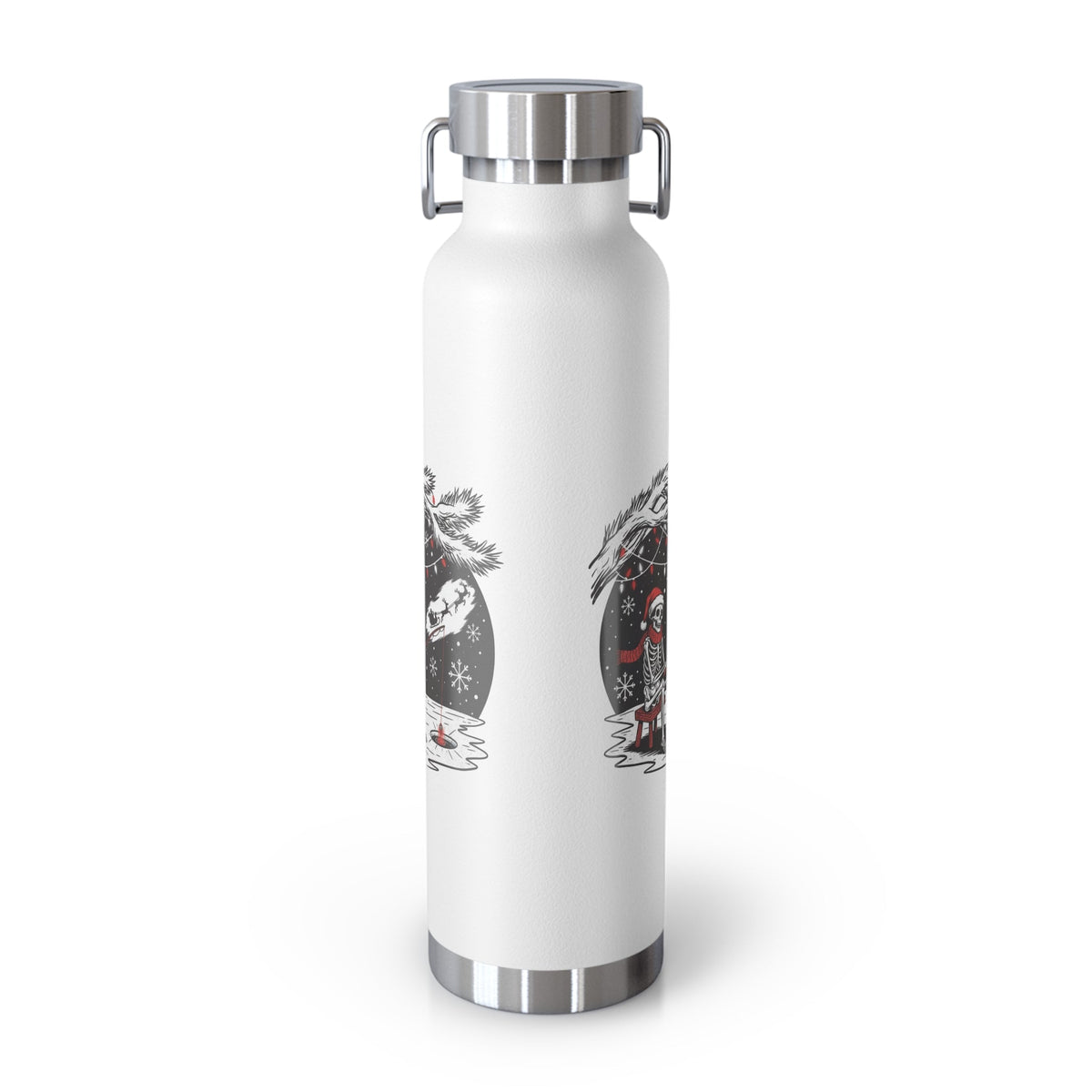 Merry Fishing Christmas Insulated Flask – Festive Fishing Bottle - SJM Print Store