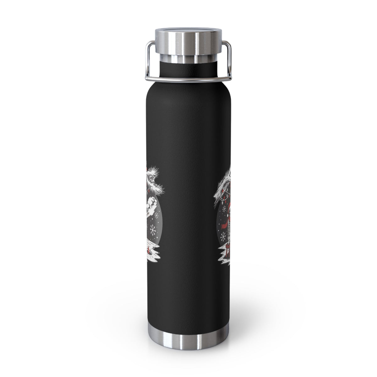 Merry Fishing Christmas Insulated Flask – Festive Fishing Bottle - SJM Print Store