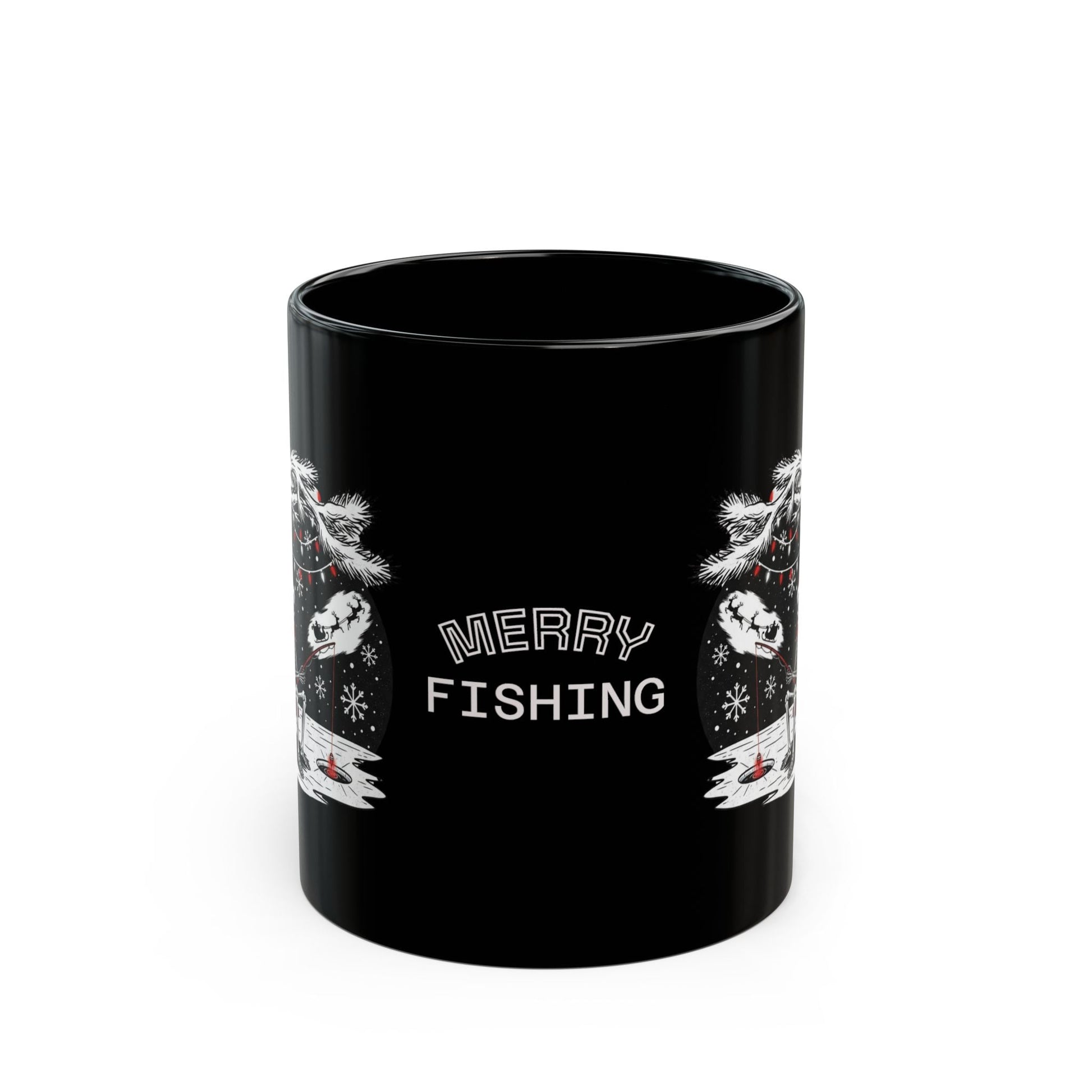 Merry Fishing Christmas Mug - SJM Print Store