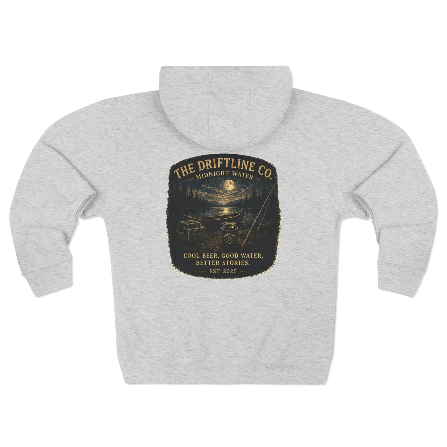 Midnight Water Full Zip Hoodie - SJM Print Store