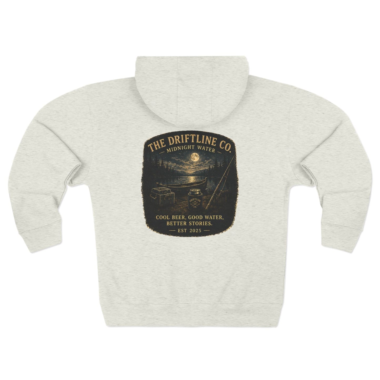 Midnight Water Full Zip Hoodie - SJM Print Store