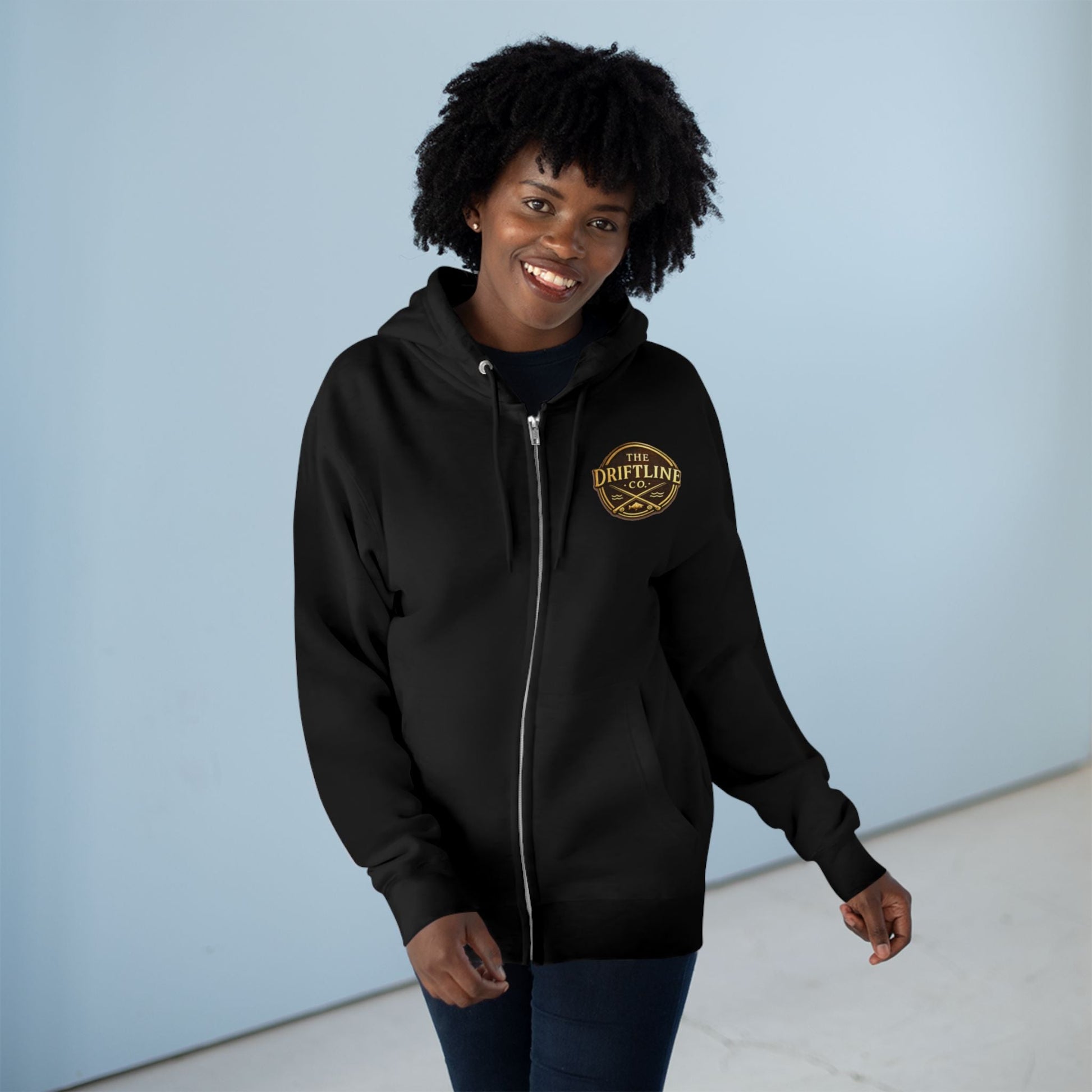 Midnight Water Full Zip Hoodie - SJM Print Store