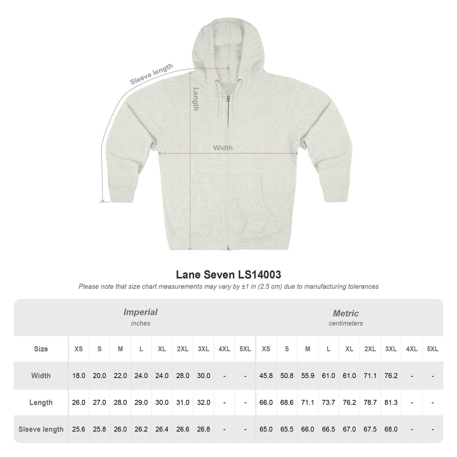 Midnight Water Full Zip Hoodie - SJM Print Store