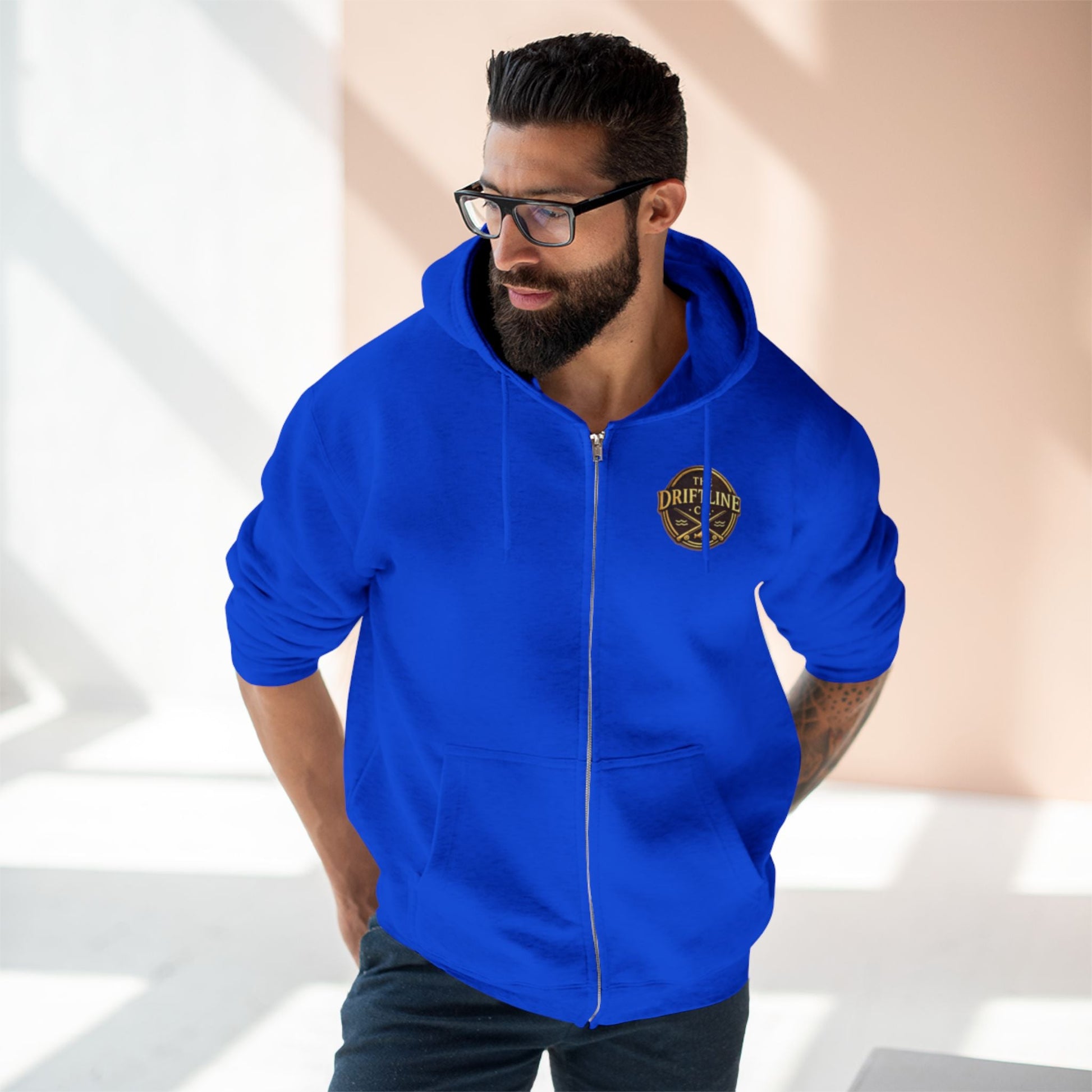 Midnight Water Full Zip Hoodie - SJM Print Store