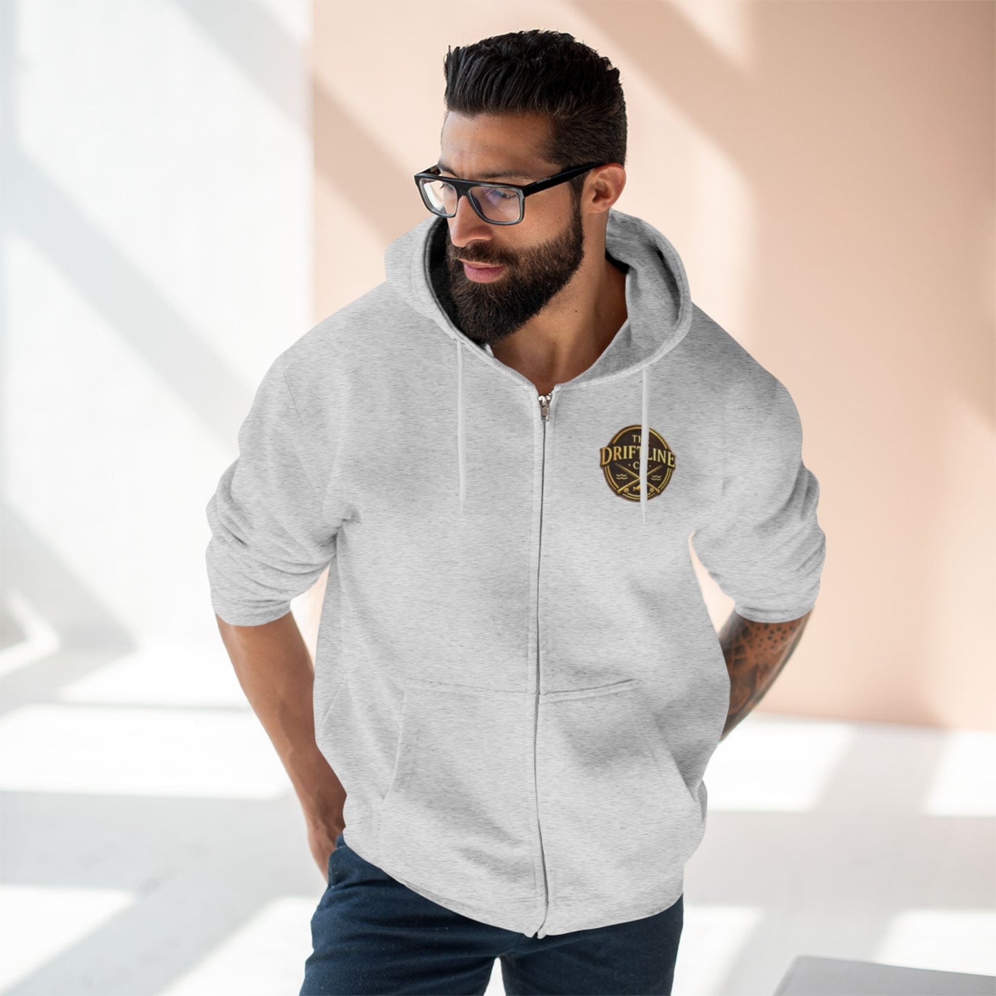 Midnight Water Full Zip Hoodie - SJM Print Store
