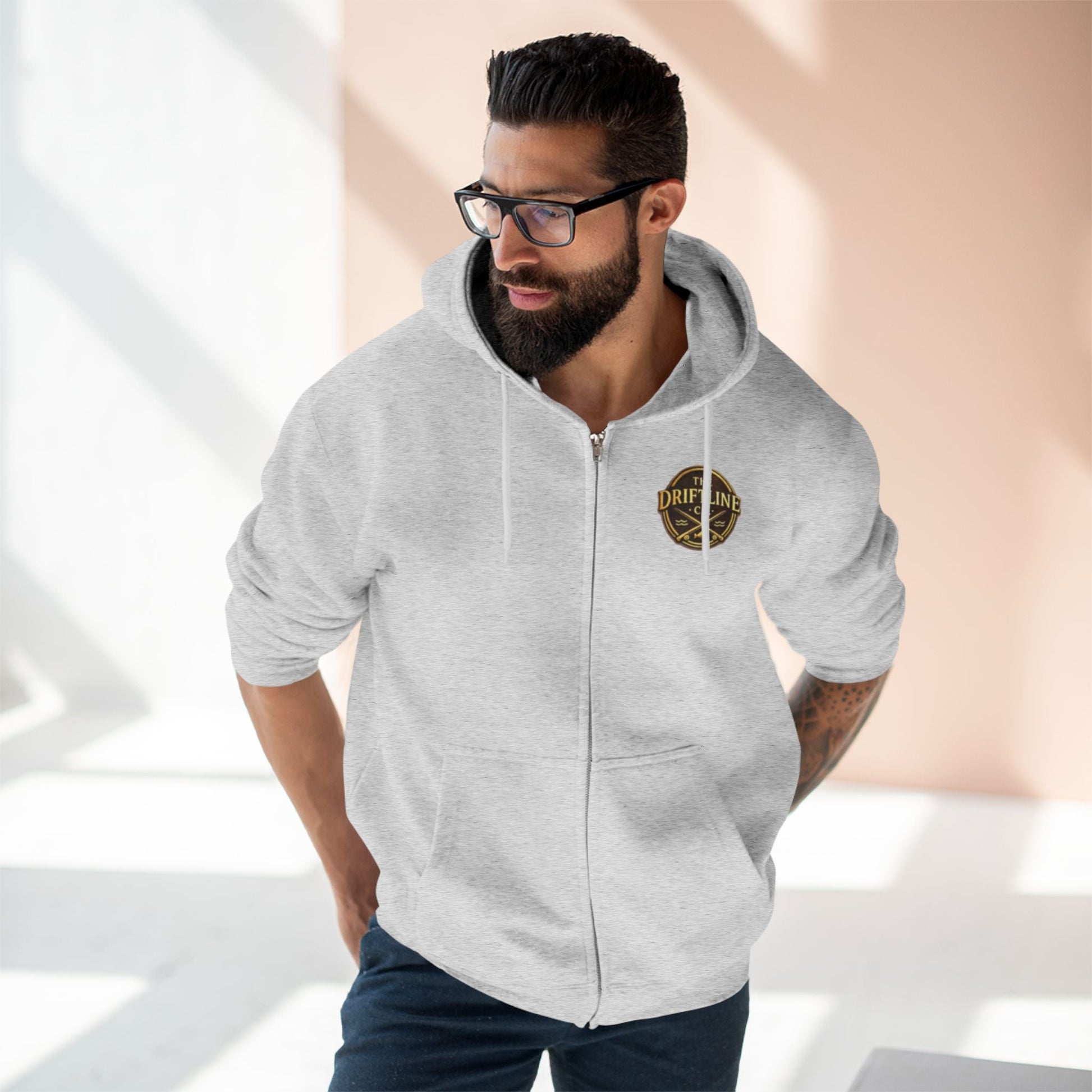 Midnight Water Full Zip Hoodie - SJM Print Store