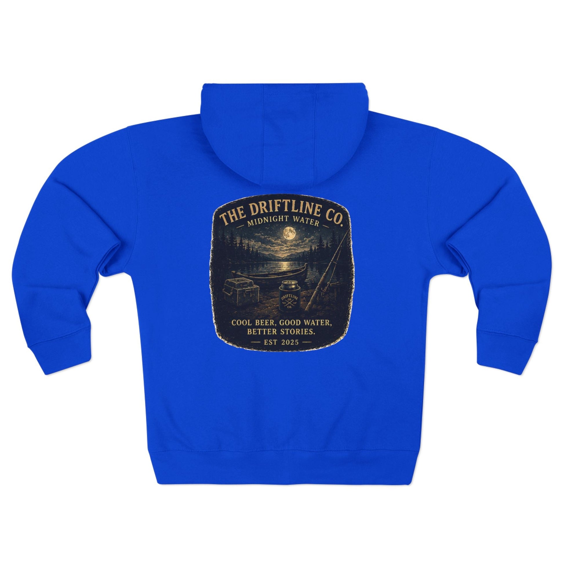 Midnight Water Full Zip Hoodie - SJM Print Store
