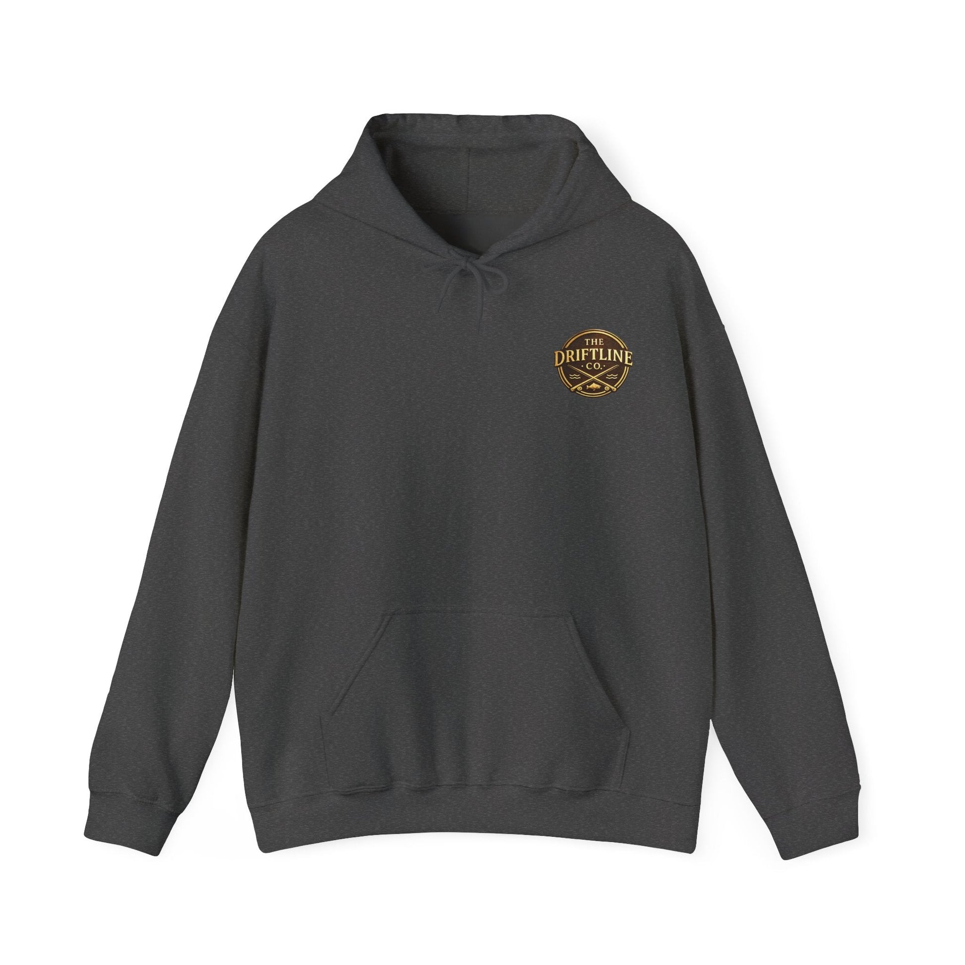 Midnight Water Quiet Waters Heavy Lines Hoodie - SJM Print Store
