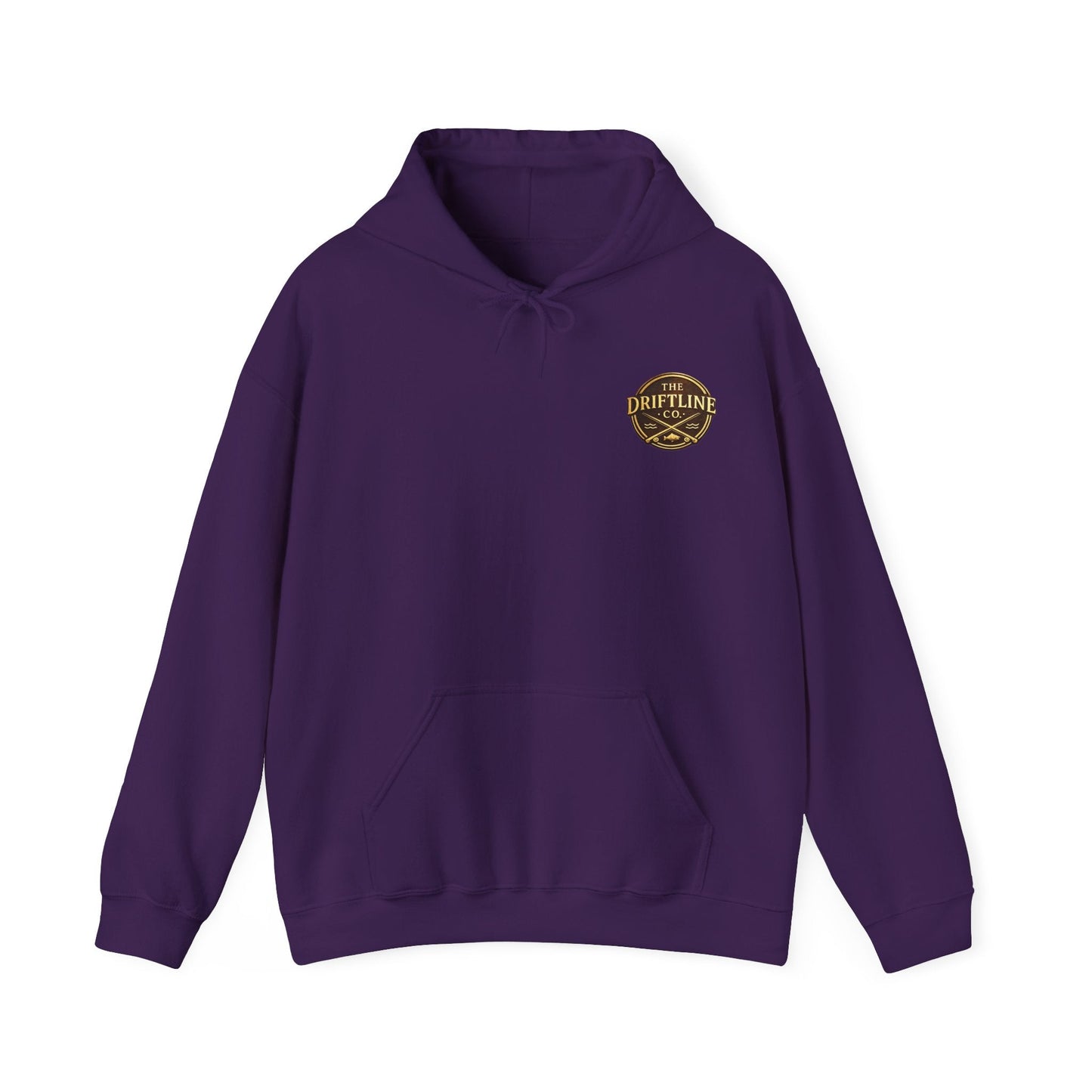 Midnight Water Quiet Waters Heavy Lines Hoodie - SJM Print Store