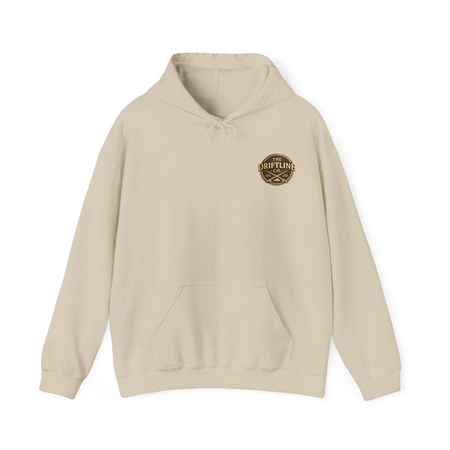 Midnight Water Quiet Waters Heavy Lines Hoodie - SJM Print Store