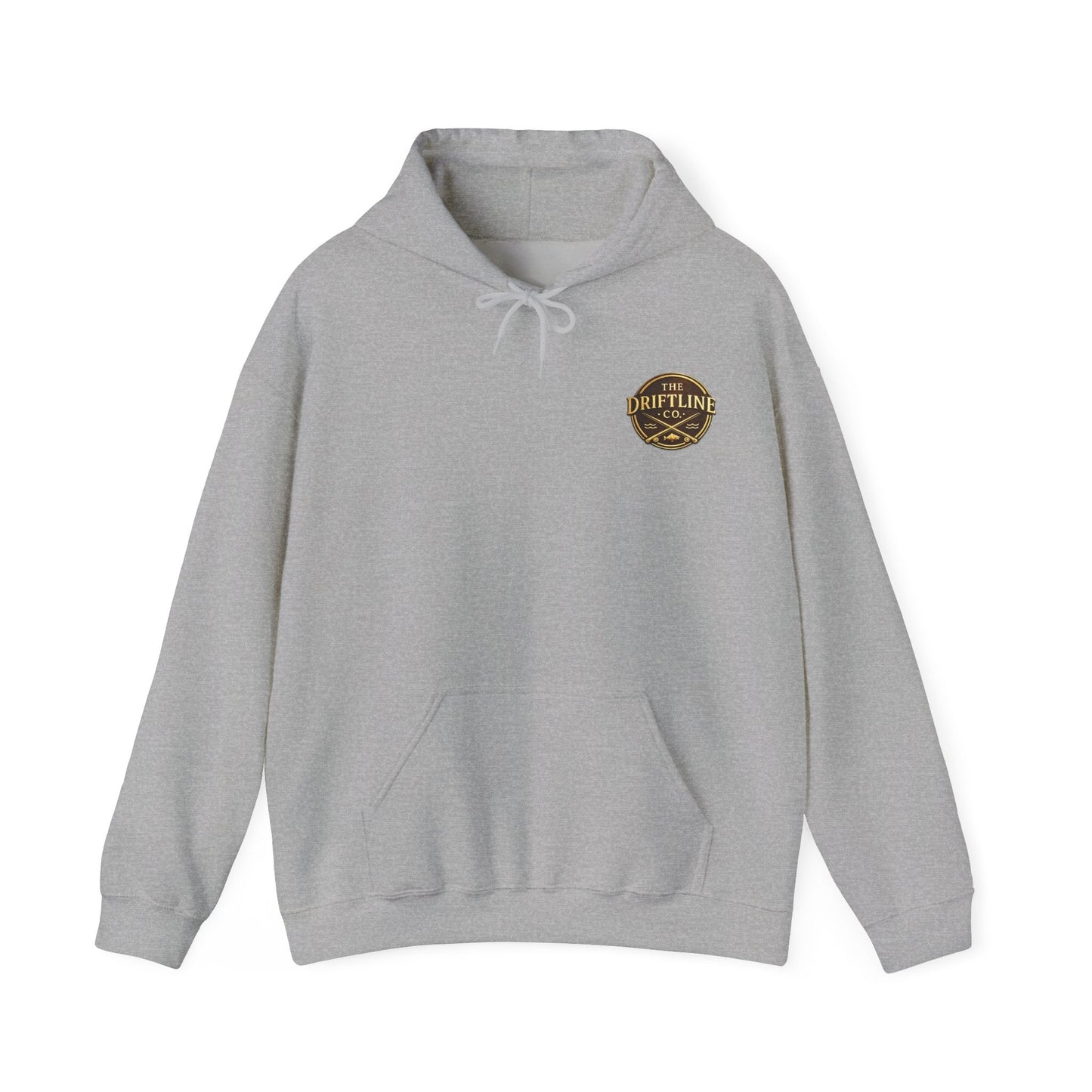 Midnight Water Quiet Waters Heavy Lines Hoodie - SJM Print Store