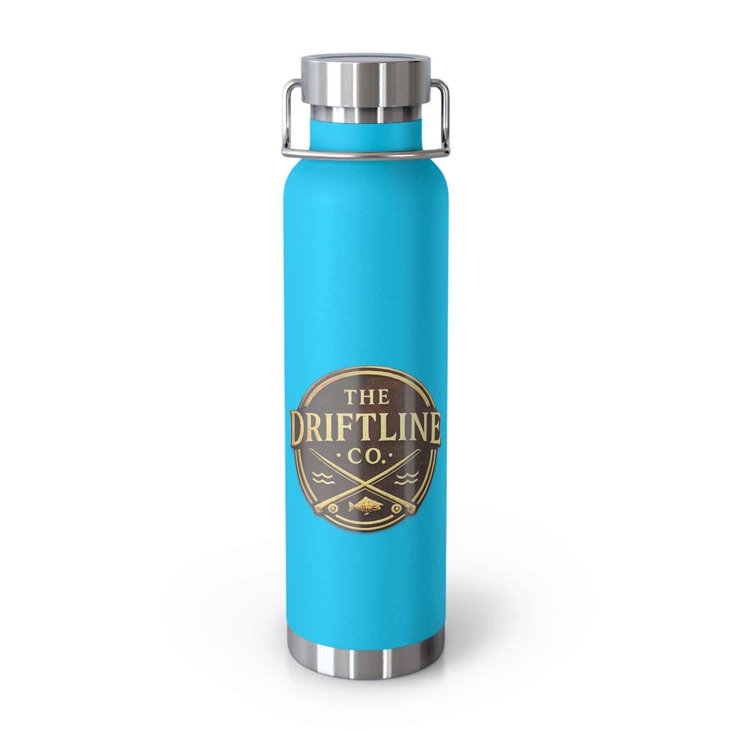 Midnight Water vintage Bronze Edition Insulated Flask - SJM Print Store