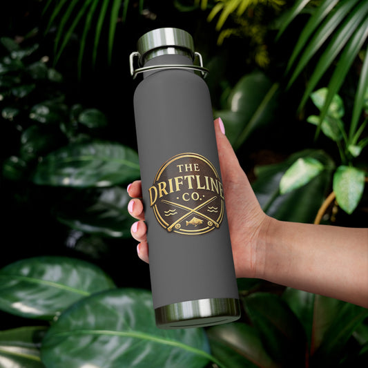 Midnight Water vintage Bronze Edition Insulated Flask - SJM Print Store