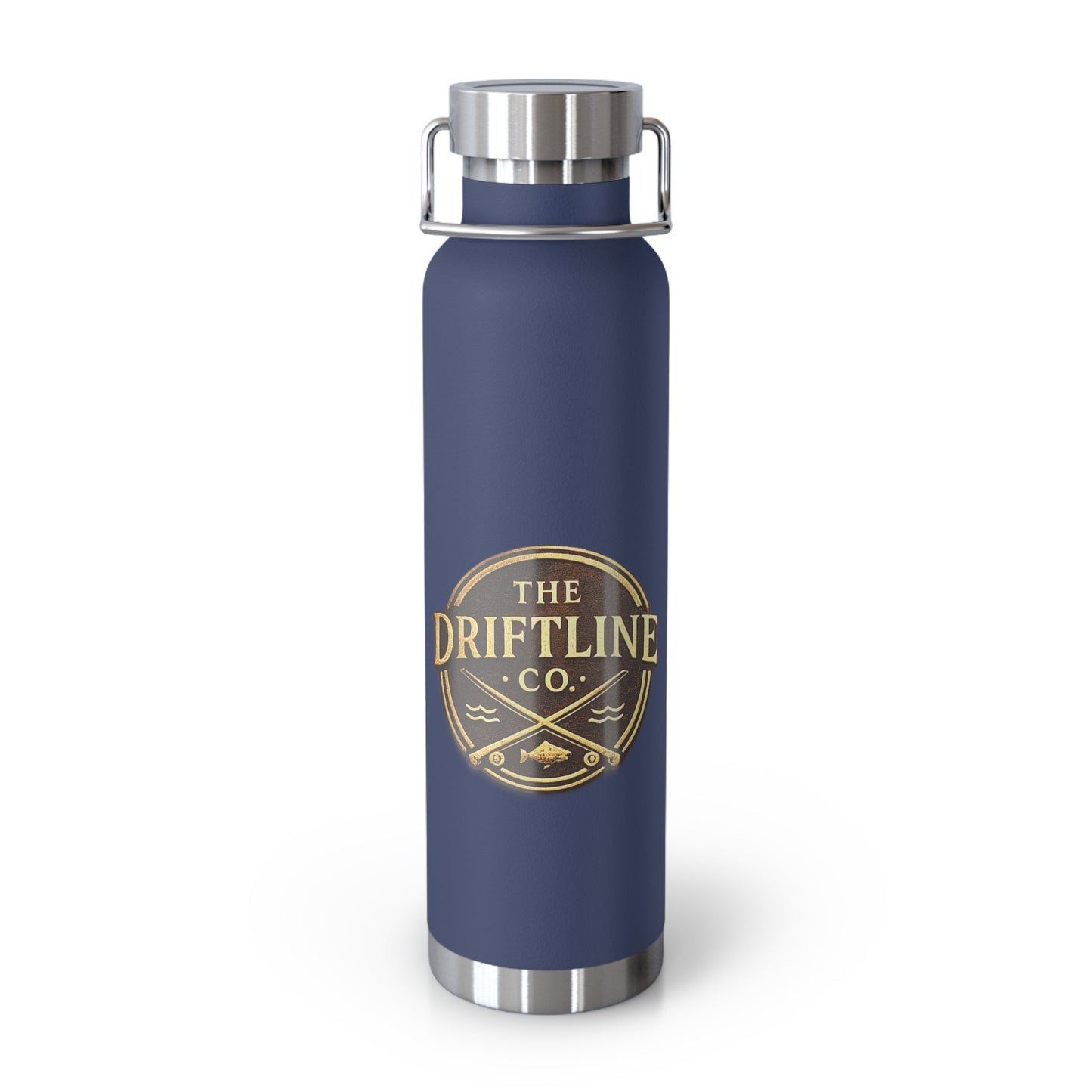 Midnight Water vintage Bronze Edition Insulated Flask - SJM Print Store
