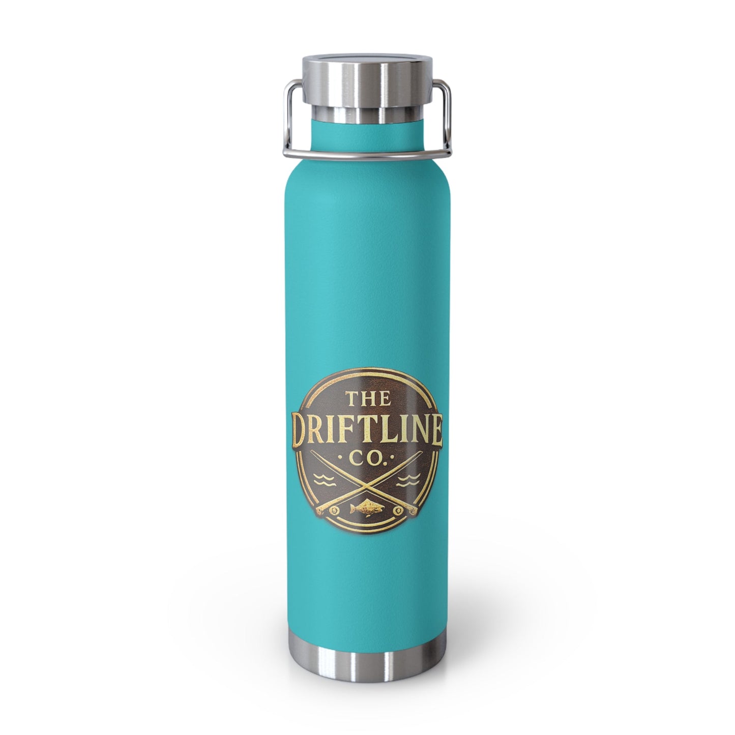 Midnight Water vintage Bronze Edition Insulated Flask - SJM Print Store