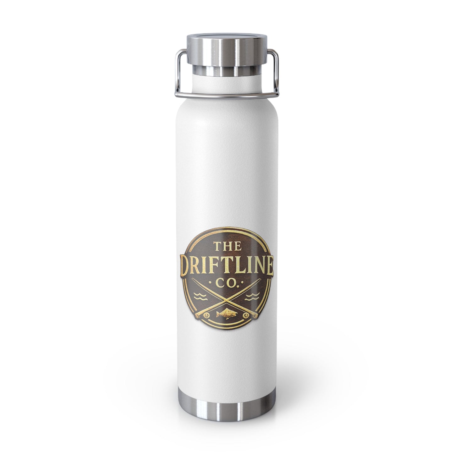 Midnight Water vintage Bronze Edition Insulated Flask - SJM Print Store