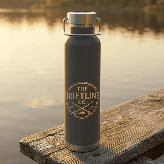 Midnight Water vintage Bronze Edition Insulated Flask - SJM Print Store