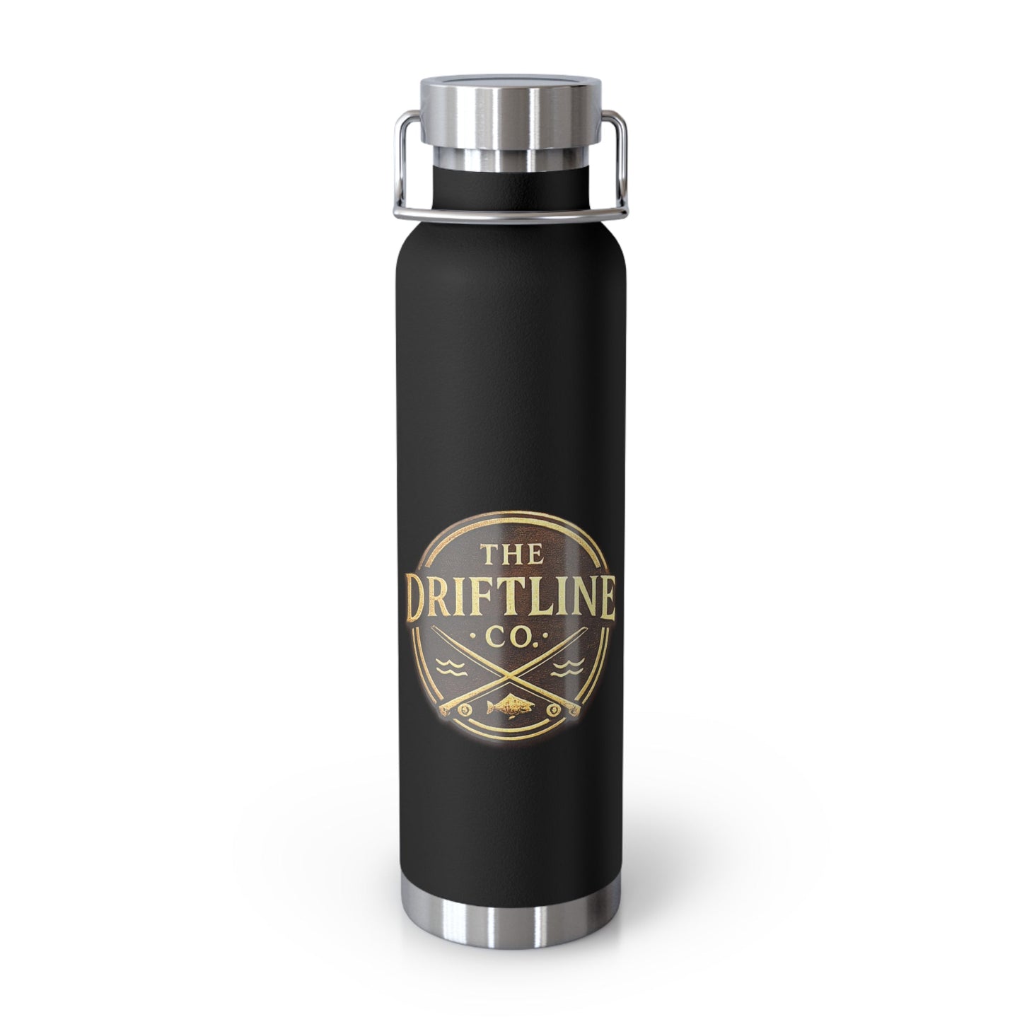Midnight Water vintage Bronze Edition Insulated Flask - SJM Print Store