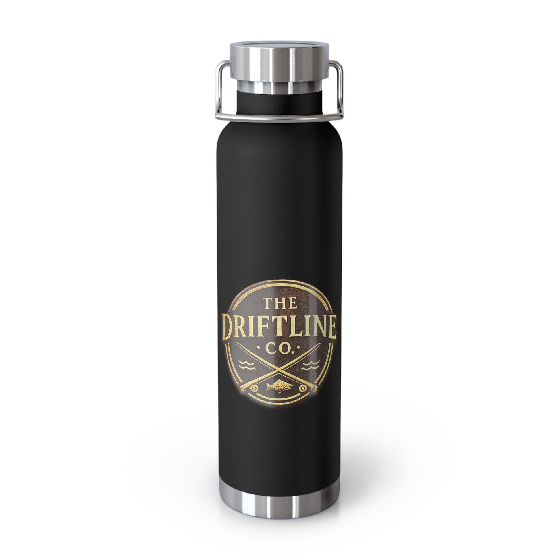 Midnight Water vintage Bronze Edition Insulated Flask - SJM Print Store