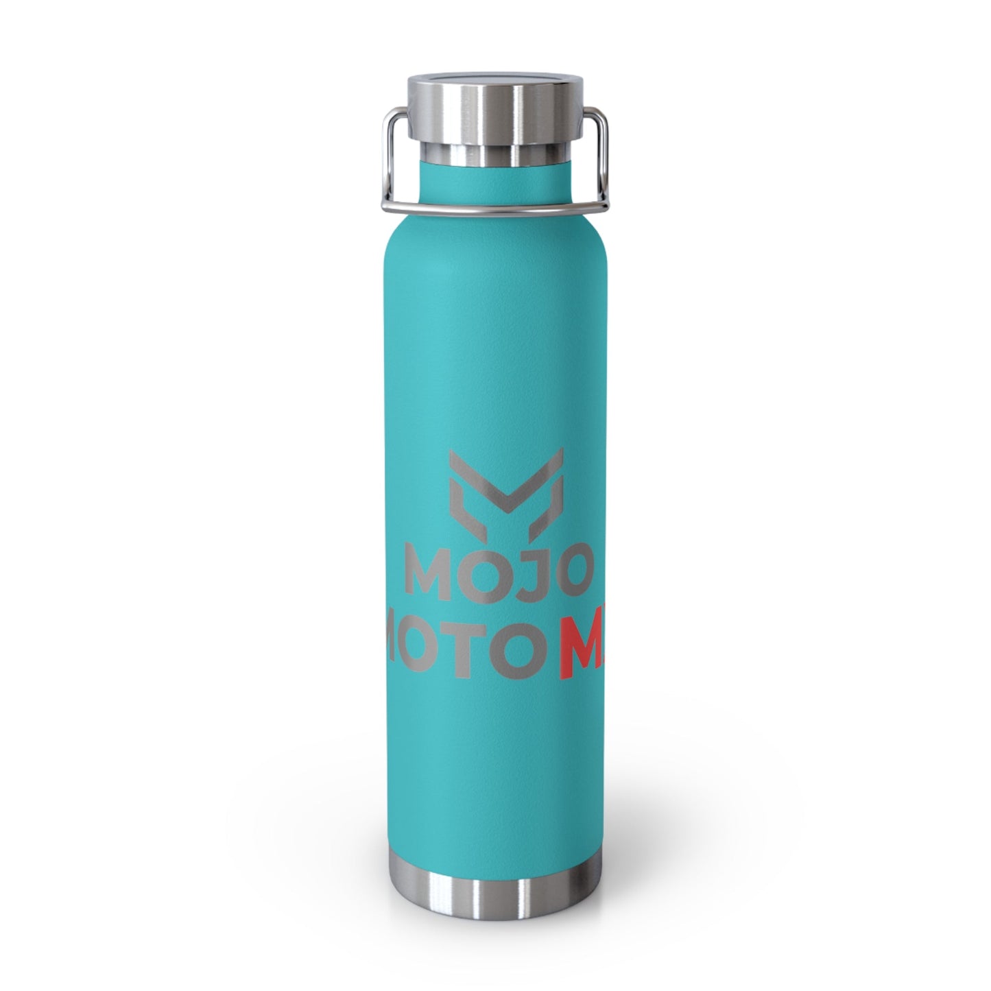 Mojo Moto Logo Stainless 22oz Flask - SJM Print Store
