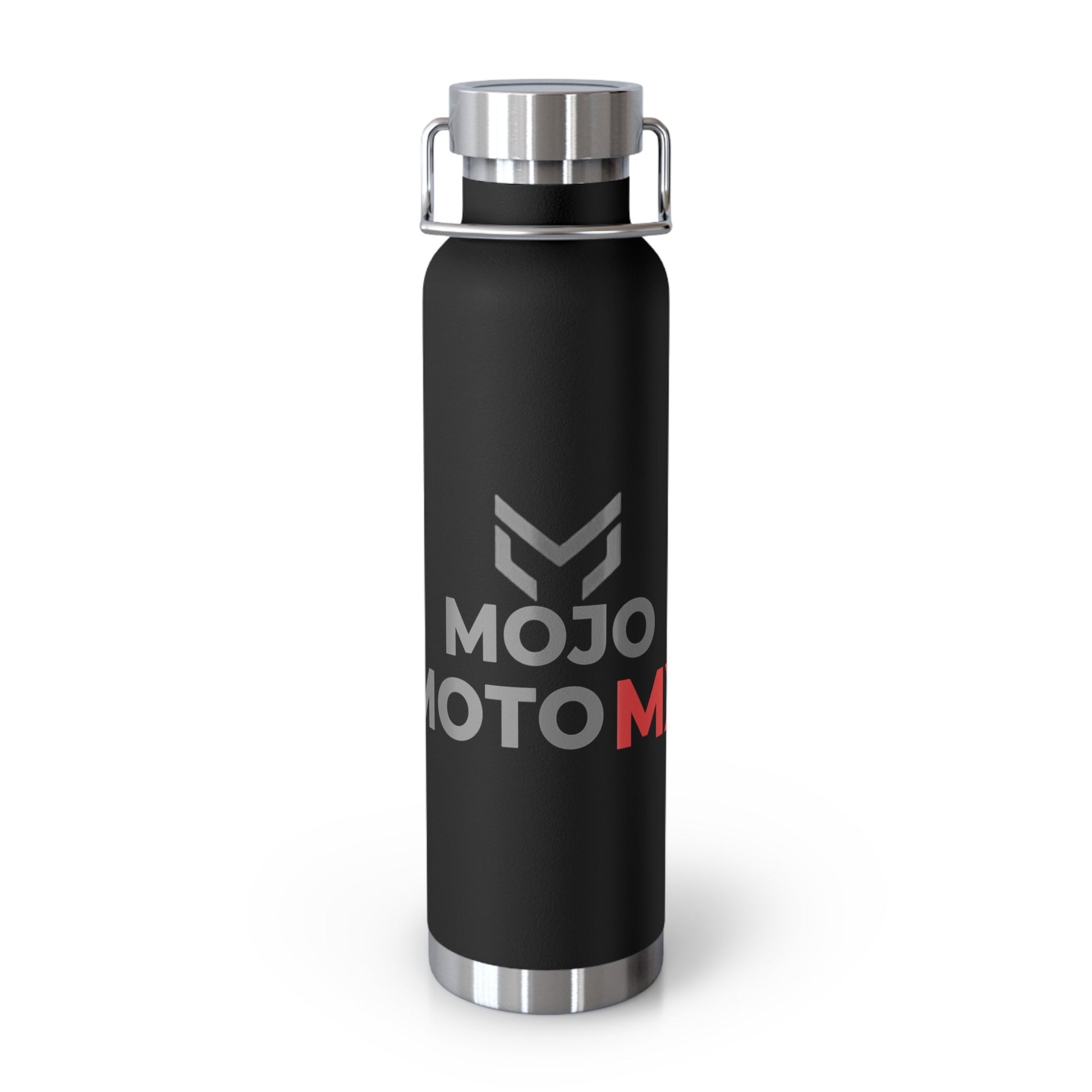 Mojo Moto Logo Stainless 22oz Flask - SJM Print Store