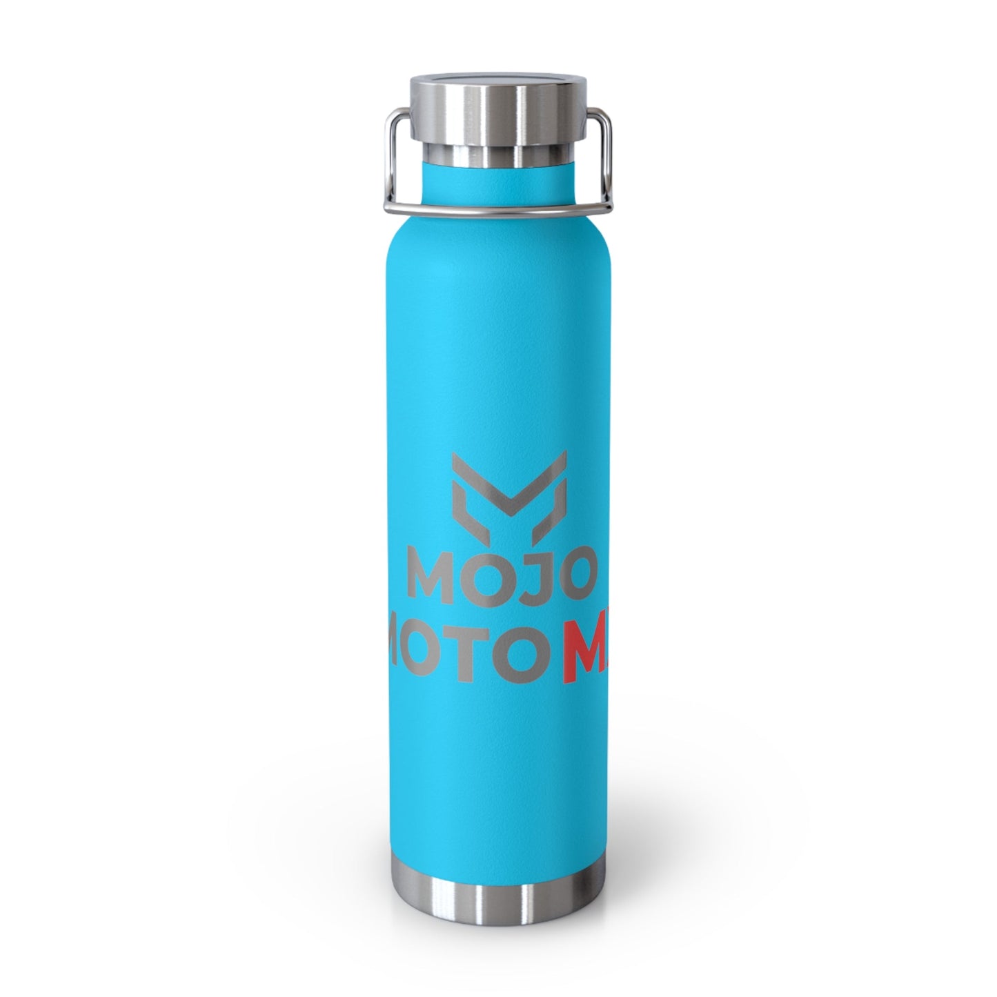Mojo Moto Logo Stainless 22oz Flask - SJM Print Store