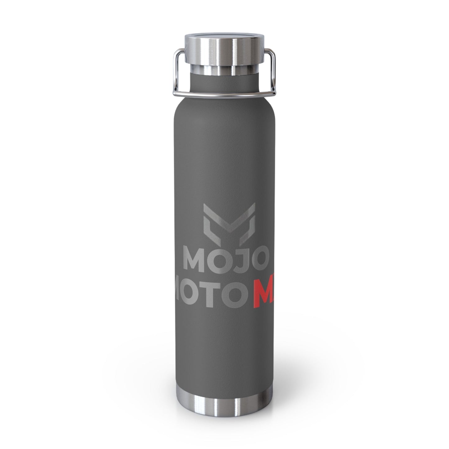 Mojo Moto Logo Stainless 22oz Flask - SJM Print Store