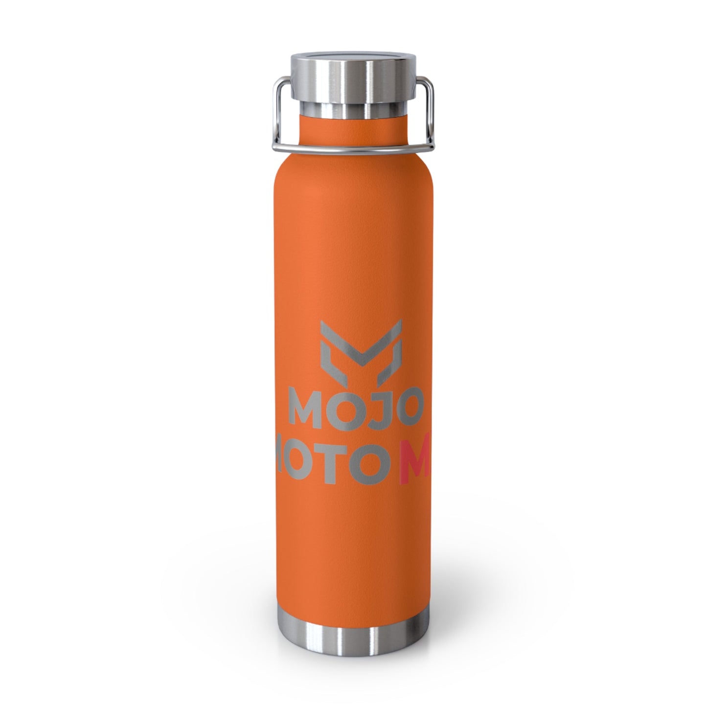 Mojo Moto Logo Stainless 22oz Flask - SJM Print Store