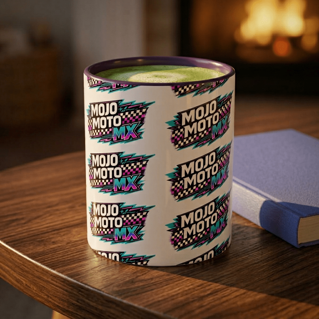 Mojo Moto MX Accent Coffee Mug - SJM Print Store