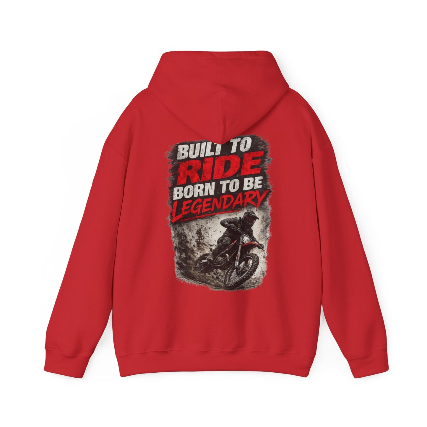 Mojo Moto MX Built to Ride, Born to Be Legendary Hoodie - SJM Print Store