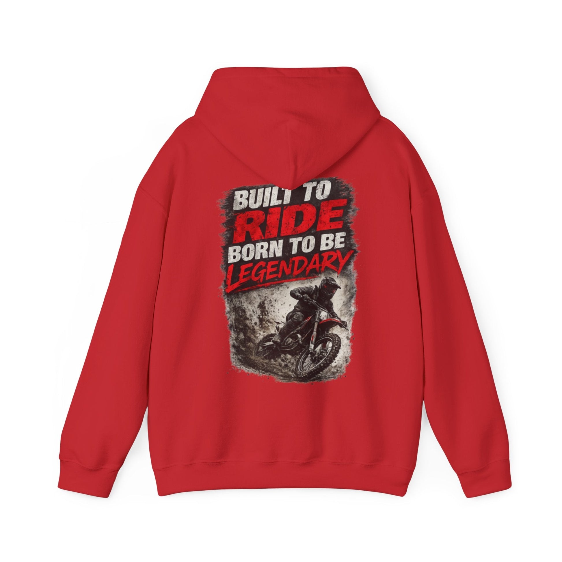 Mojo Moto MX Built to Ride, Born to Be Legendary Hoodie - SJM Print Store