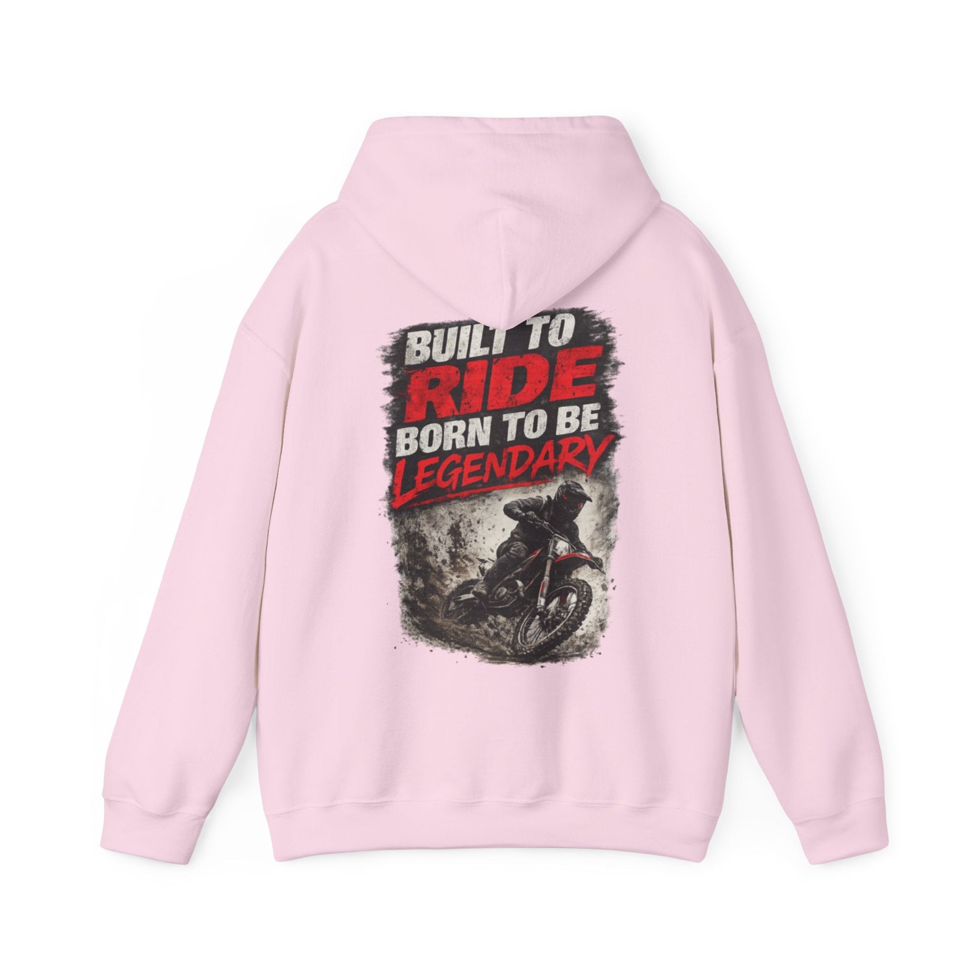 Mojo Moto MX Built to Ride, Born to Be Legendary Hoodie - SJM Print Store