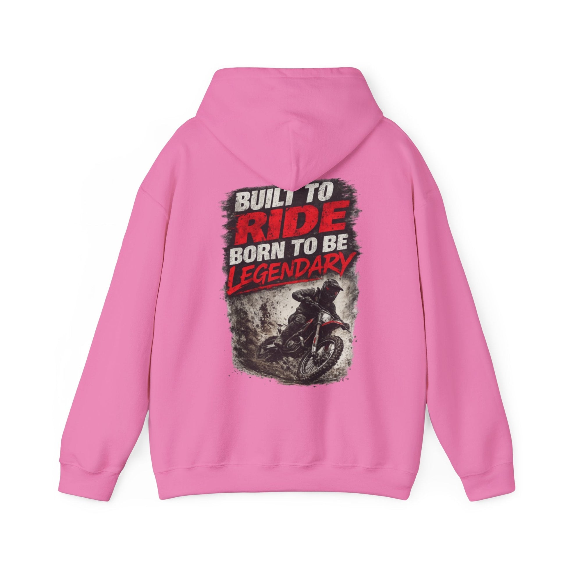 Mojo Moto MX Built to Ride, Born to Be Legendary Hoodie - SJM Print Store