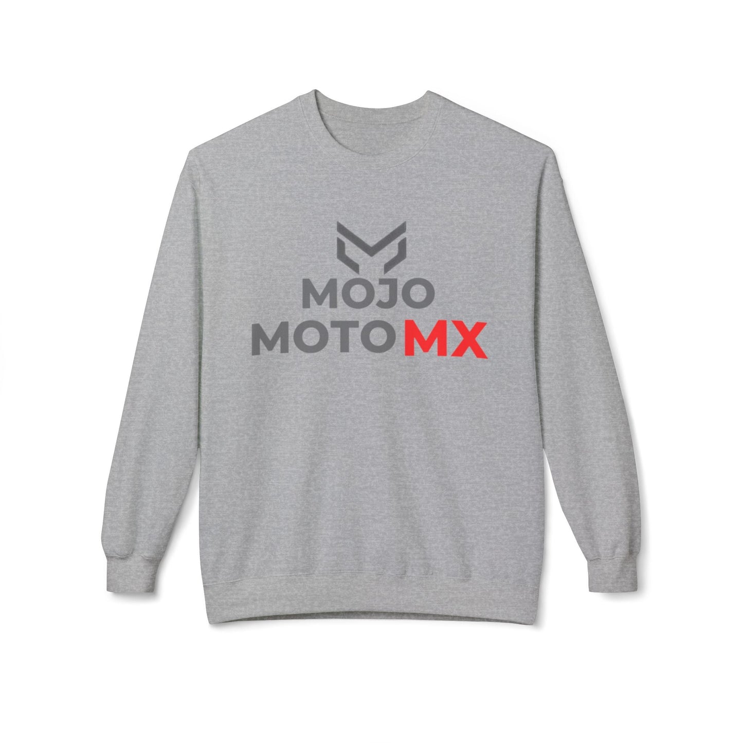 Mojo Moto MX Crewneck Sweatshirt Moto Logo Pullover - SJM Print Store