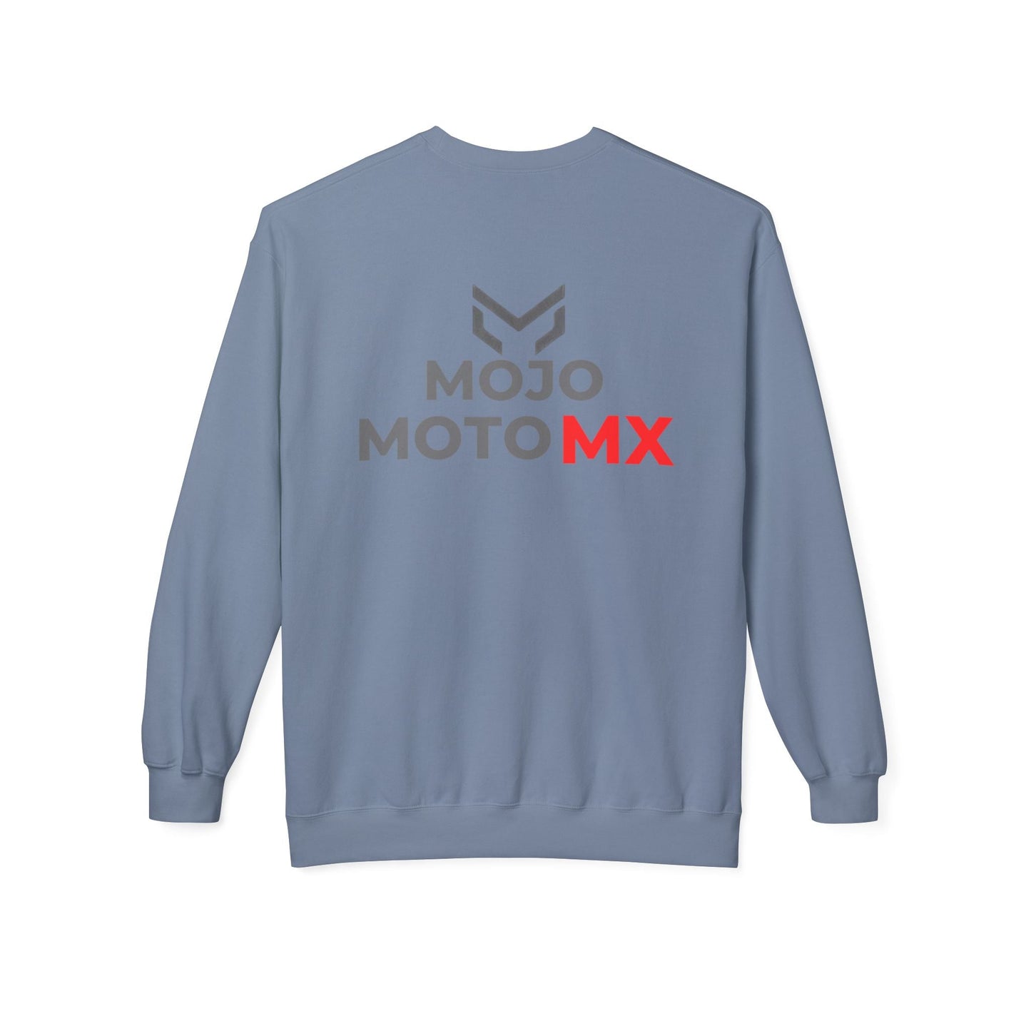 Mojo Moto MX Crewneck Sweatshirt Moto Logo Pullover - SJM Print Store