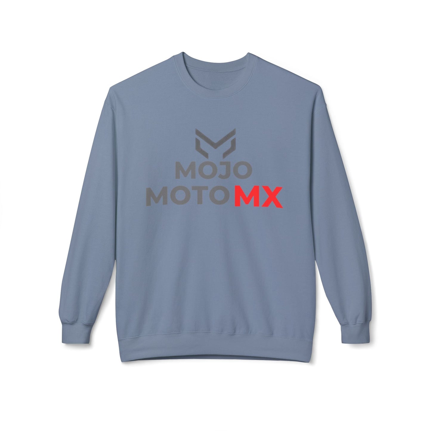 Mojo Moto MX Crewneck Sweatshirt Moto Logo Pullover - SJM Print Store