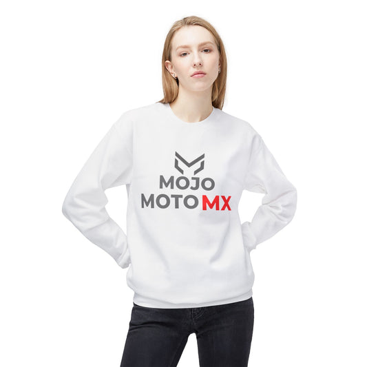 Mojo Moto MX Crewneck Sweatshirt Moto Logo Pullover - SJM Print Store