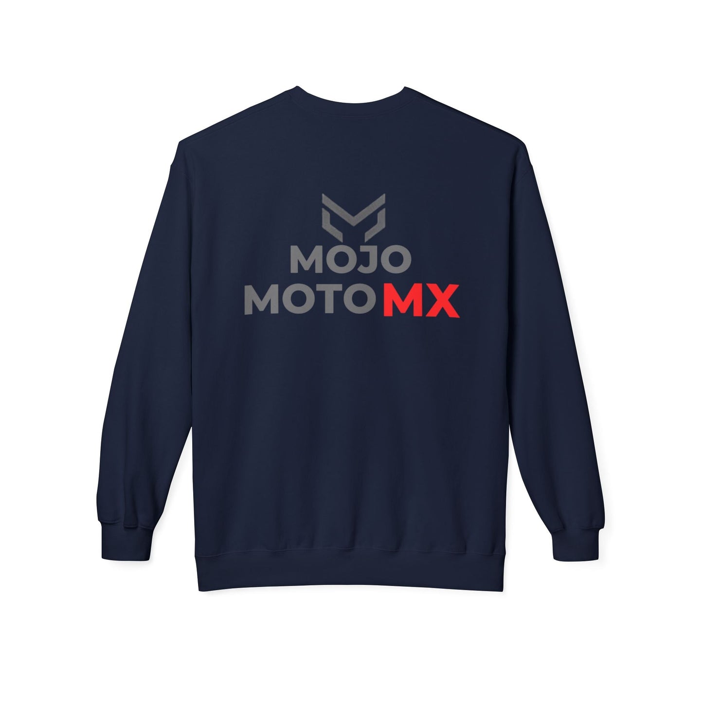 Mojo Moto MX Crewneck Sweatshirt Moto Logo Pullover - SJM Print Store