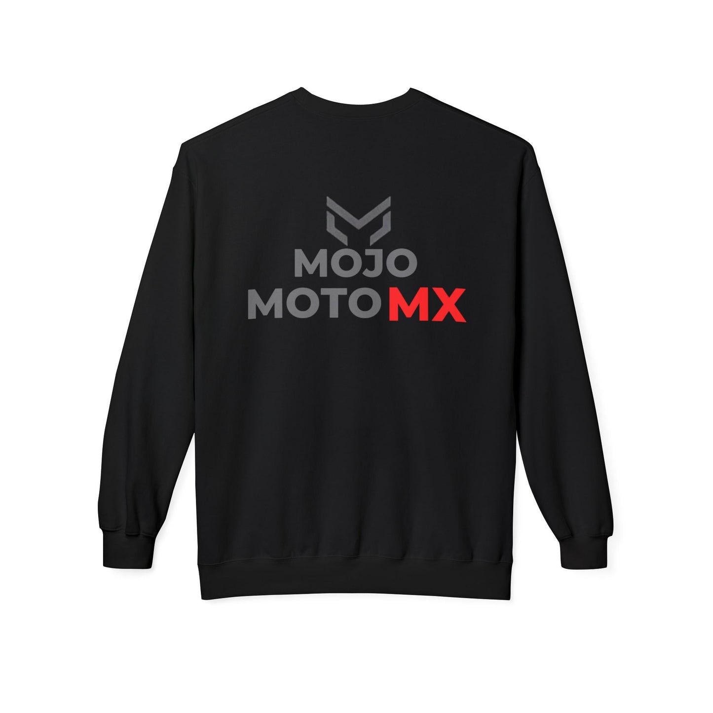 Mojo Moto MX Crewneck Sweatshirt Moto Logo Pullover - SJM Print Store