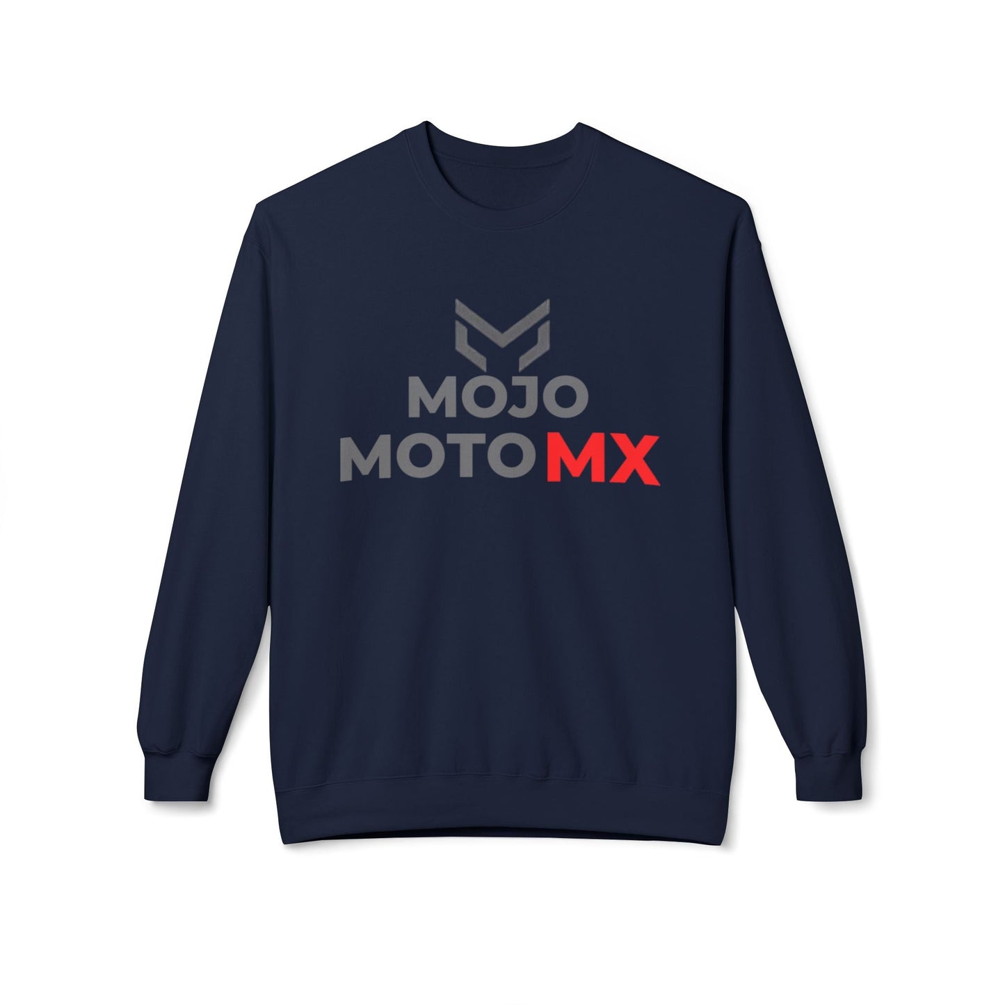 Mojo Moto MX Crewneck Sweatshirt Moto Logo Pullover - SJM Print Store