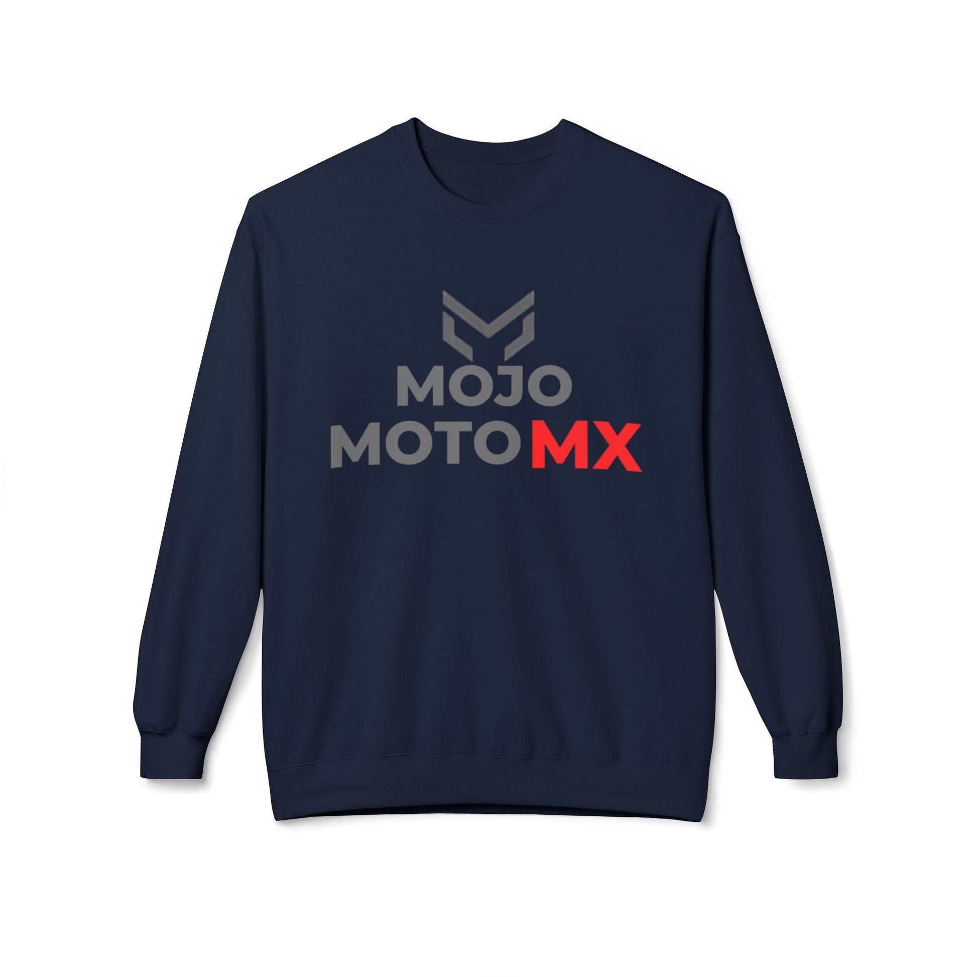 Mojo Moto MX Crewneck Sweatshirt Moto Logo Pullover - SJM Print Store
