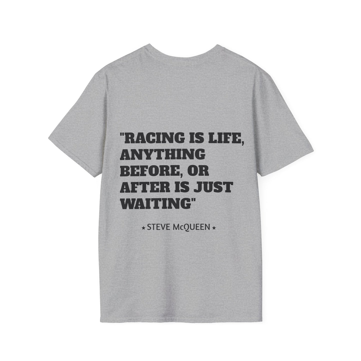 Mojo Moto MX Legends Quote T-Shirt - Steve McQueen - SJM Print Store