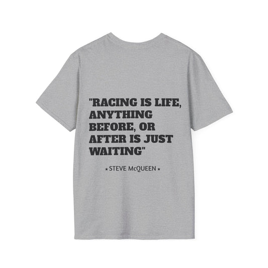 Mojo Moto MX Legends Quote T-Shirt - Steve McQueen - SJM Print Store