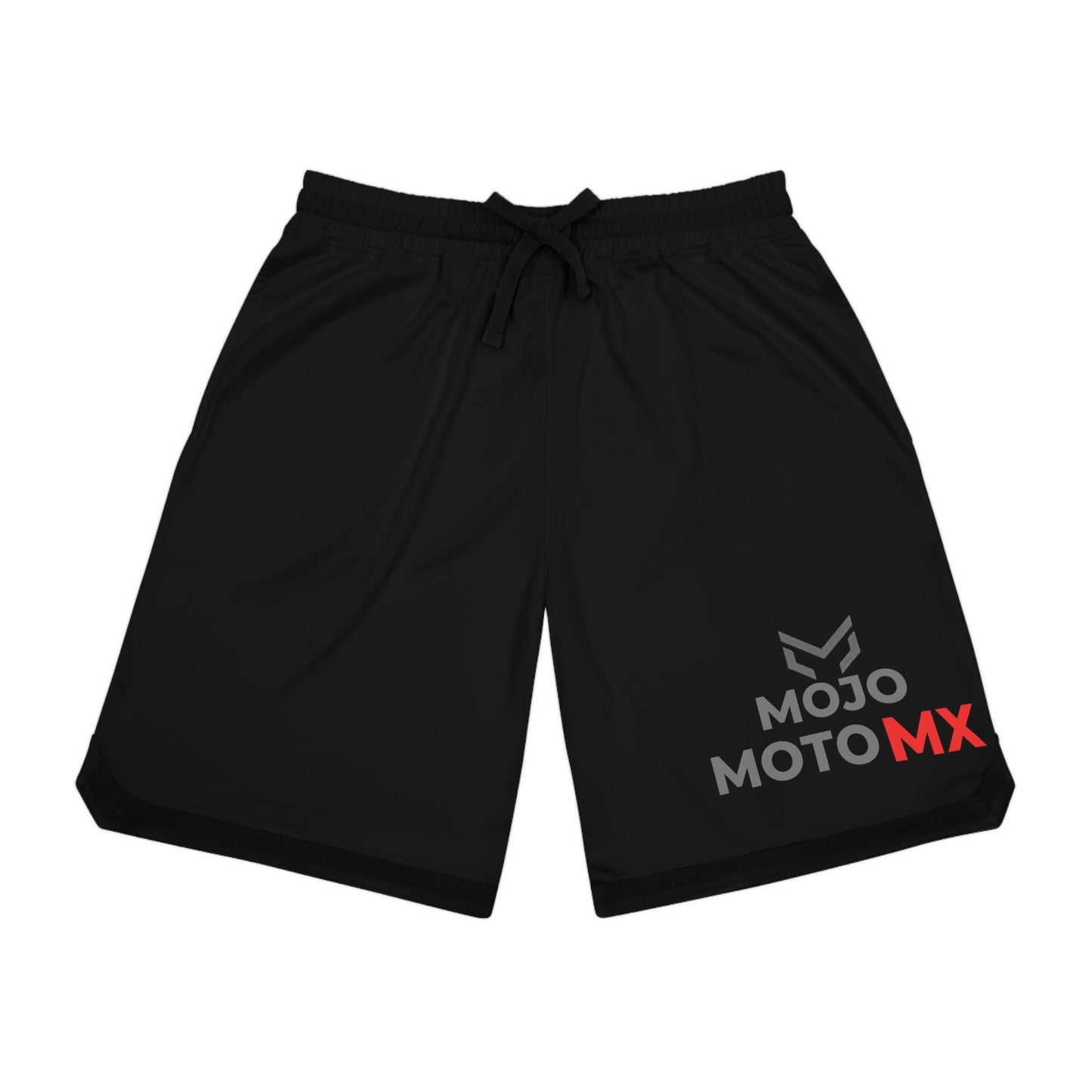 Mojo Moto MX Logo Basket Ball Rib Shorts - SJM Print Store