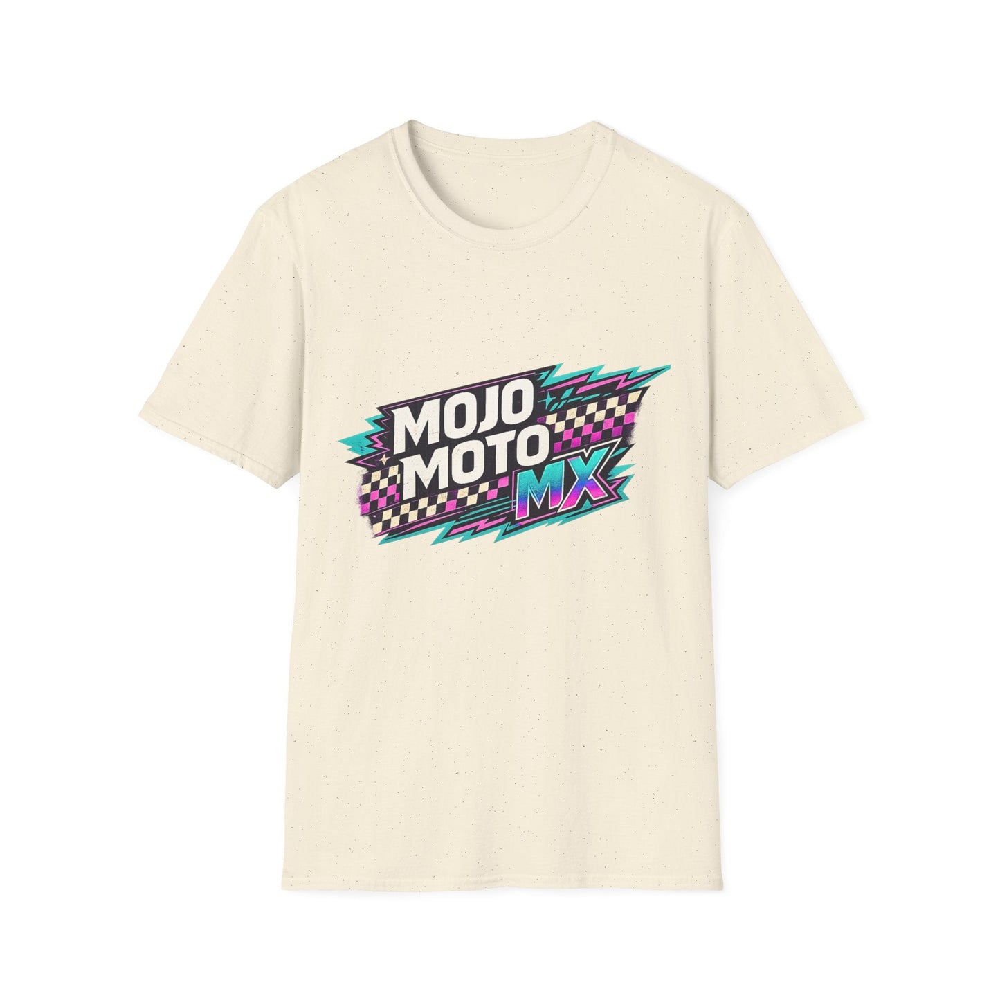 Mojo Moto MX Retro Checkered Tee - SJM Print Store