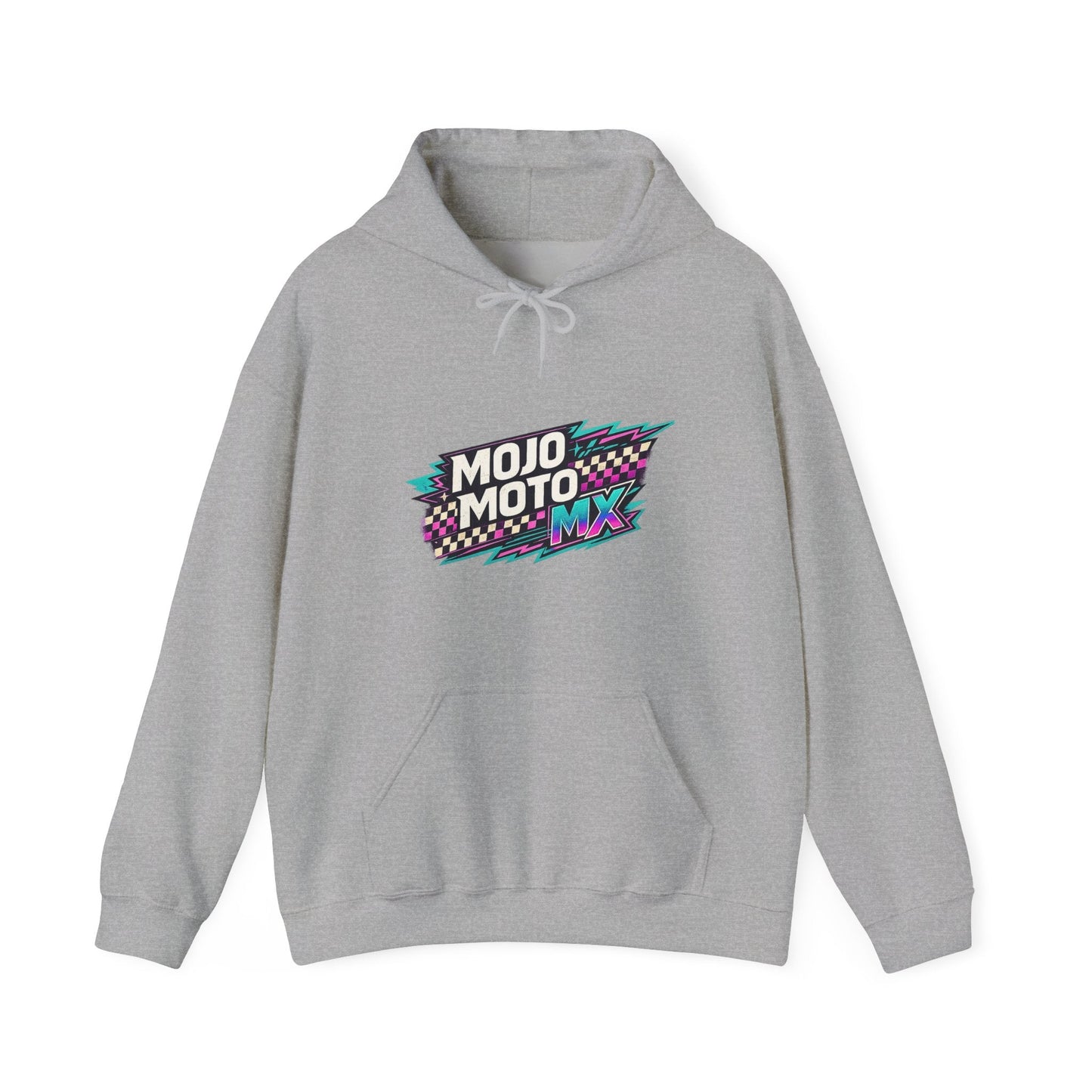 Mojo Moto MX Retro Racing Logo Hoodie - SJM Print Store