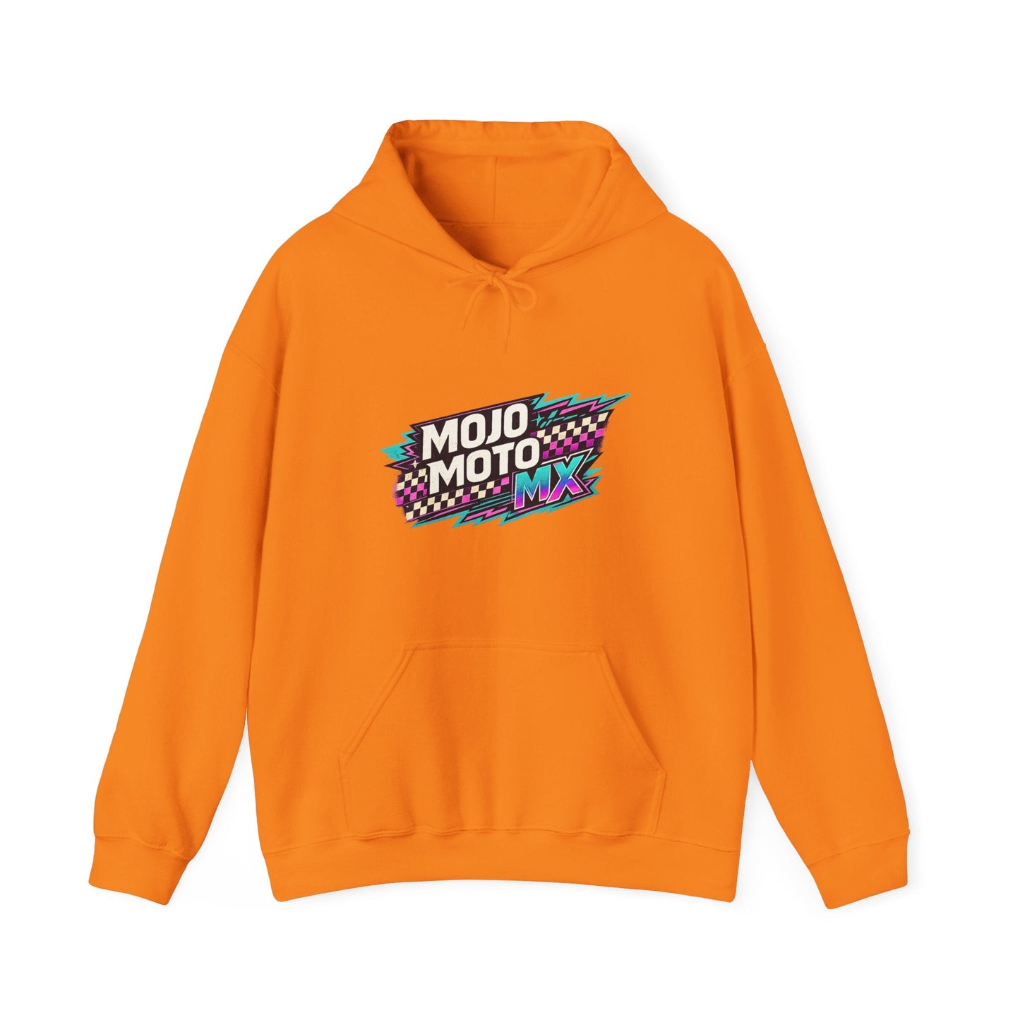Mojo Moto MX Retro Racing Logo Hoodie - SJM Print Store